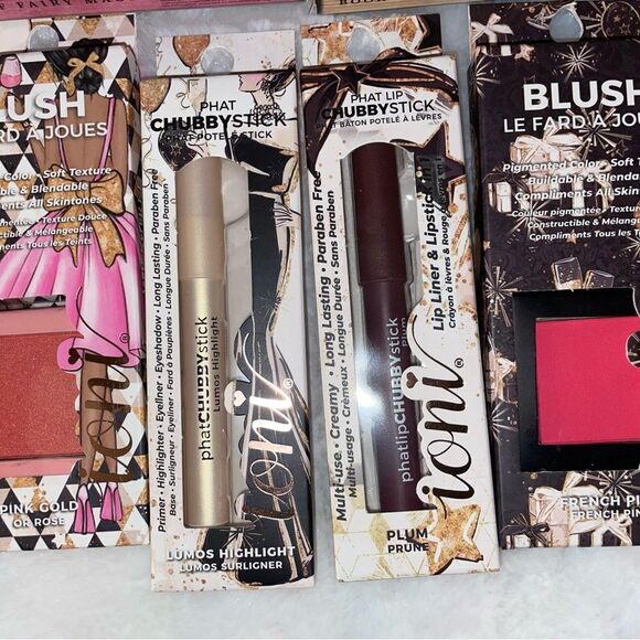 COPY - New Mixed Lot Of  Ioni Makeup 3D Faux Mink Lashes Eyeliner Lipliner Blush - Picture 7 of 13